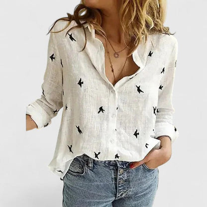 Harper | Chemise en Lin Col Revers
