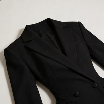 Clémence | Robe Courte Blazer Élégante