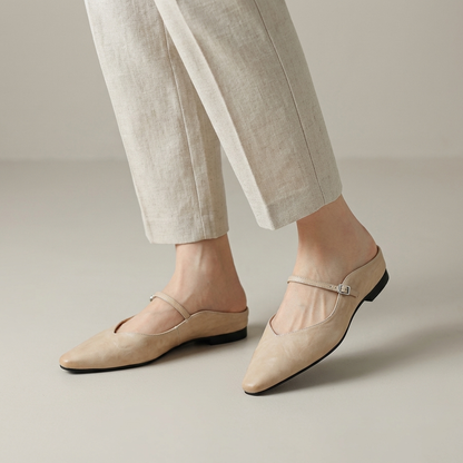 Elora ballerines pointues à bride fine femme