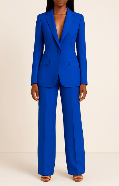 Détail du pantalon ajusté longueur cheville