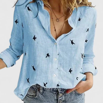 Harper | Chemise en Lin Col Revers