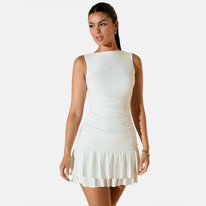 Célestine | Robe Courte de Cérémonie Élégante