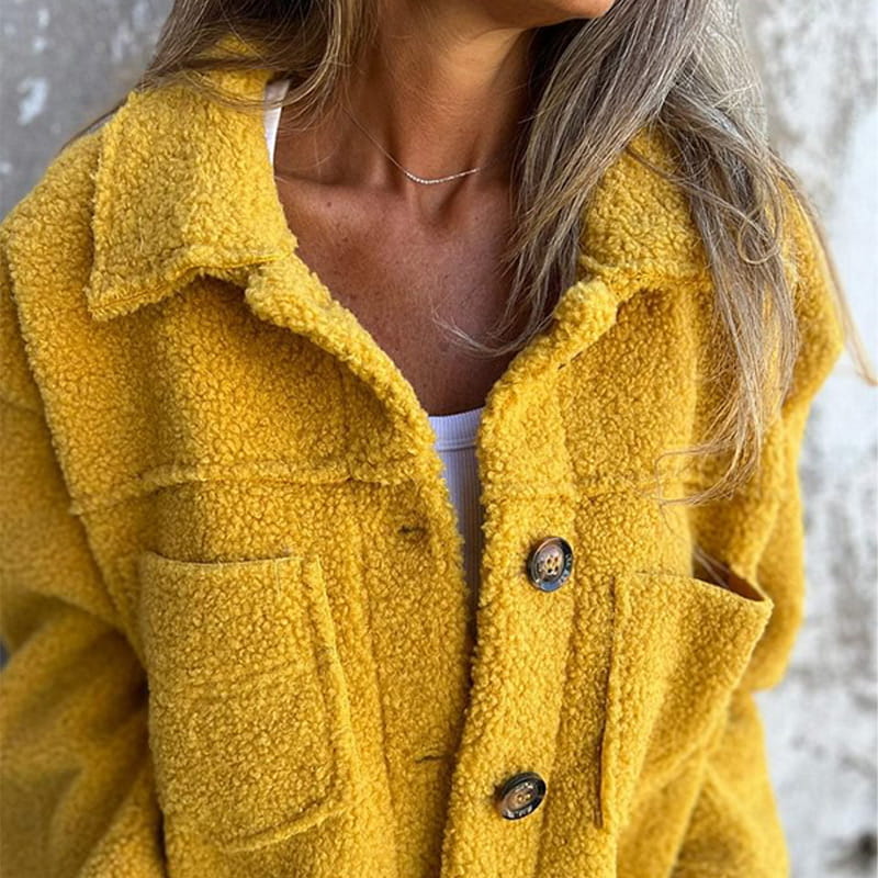 Nolwène | Manteau Mi-Saison Coupe Droite