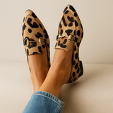Soazig | Mocassins Marron Coupe Épurée