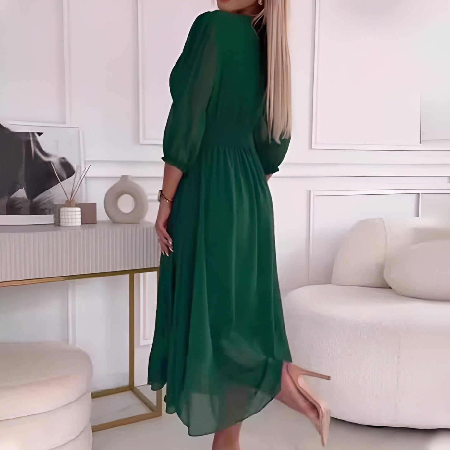 Anaïs | Robe Portefeuille Invitée Mariage