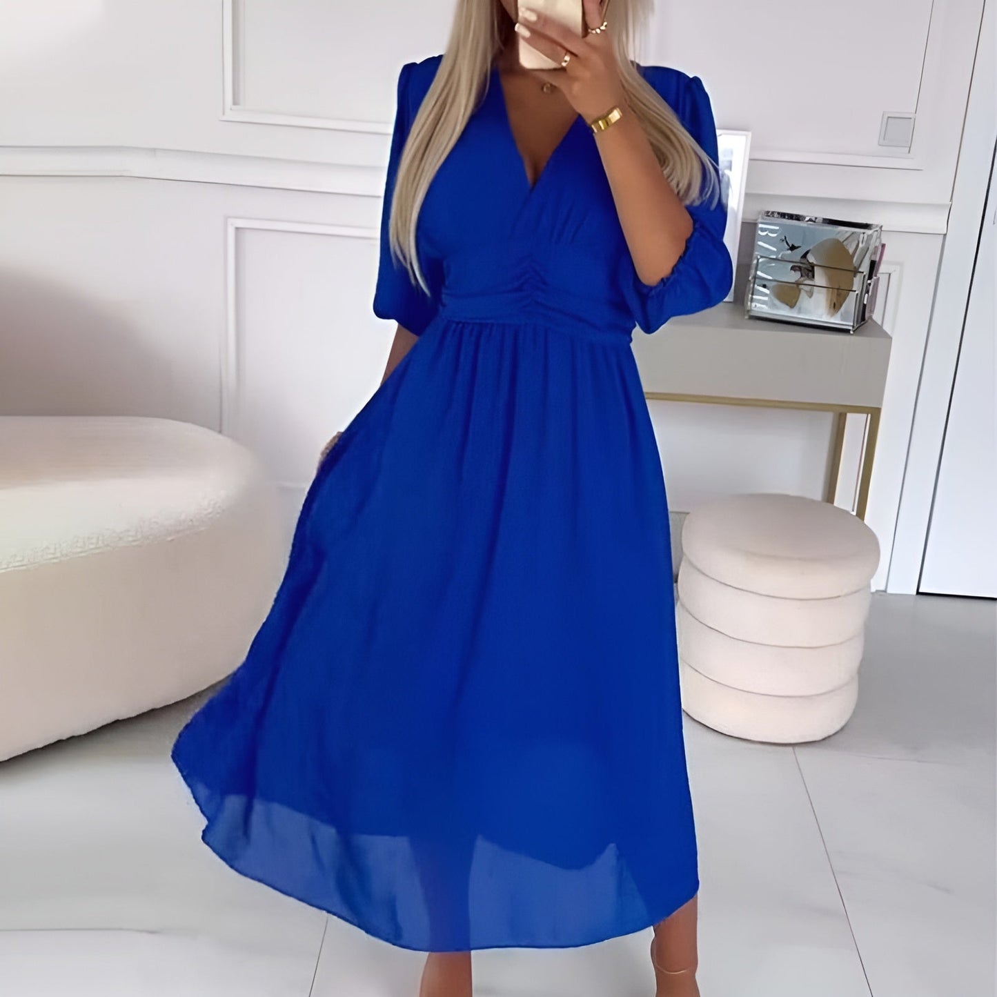 Anaïs | Robe Portefeuille Invitée Mariage