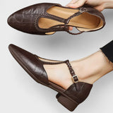 Lucette | Chaussures Mary Jane en Cuir
