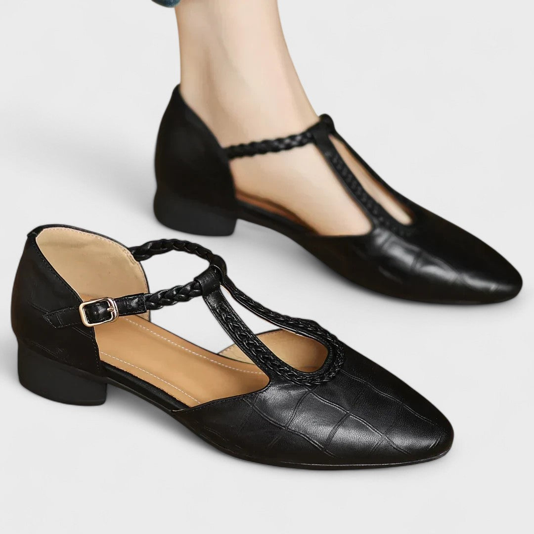 Lucette | Chaussures Mary Jane en Cuir