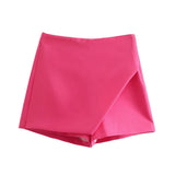 Émilia | Jupe-Short Portefeuille Asymétrique