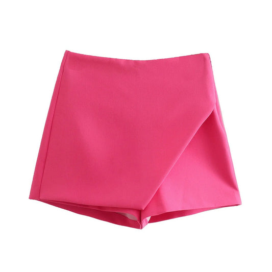 Émilia | Jupe-Short Portefeuille Asymétrique
