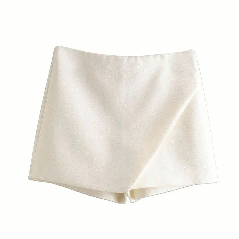 Émilia | Jupe-Short Portefeuille Asymétrique