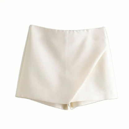 Émilia | Jupe-Short Portefeuille Asymétrique