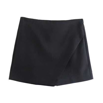 Émilia | Jupe-Short Portefeuille Asymétrique