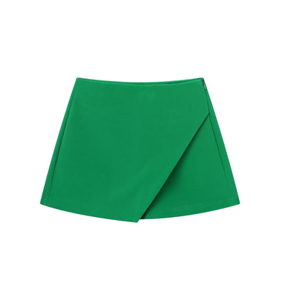 Émilia | Jupe-Short Portefeuille Asymétrique