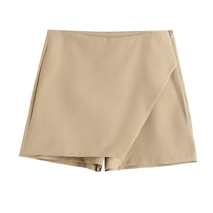 Émilia | Jupe-Short Portefeuille Asymétrique