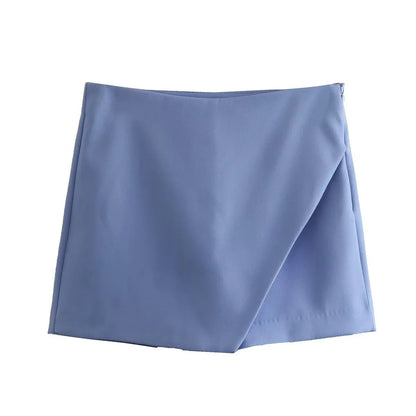 Émilia | Jupe-Short Portefeuille Asymétrique