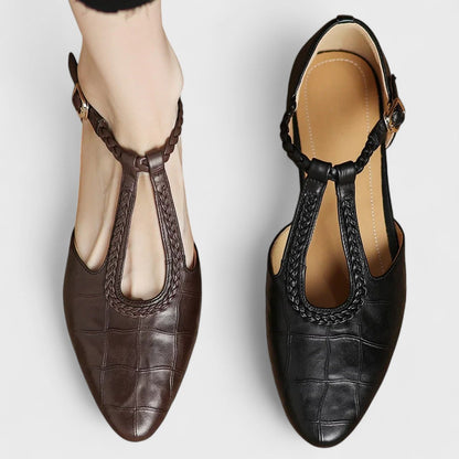 Lucette | Chaussures Mary Jane en Cuir