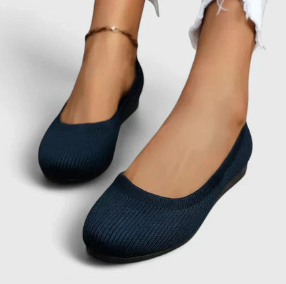 Yvonne | Ballerines Élastiquées Semelle Souple