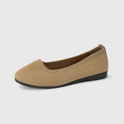 Yvonne | Ballerines Élastiquées Semelle Souple