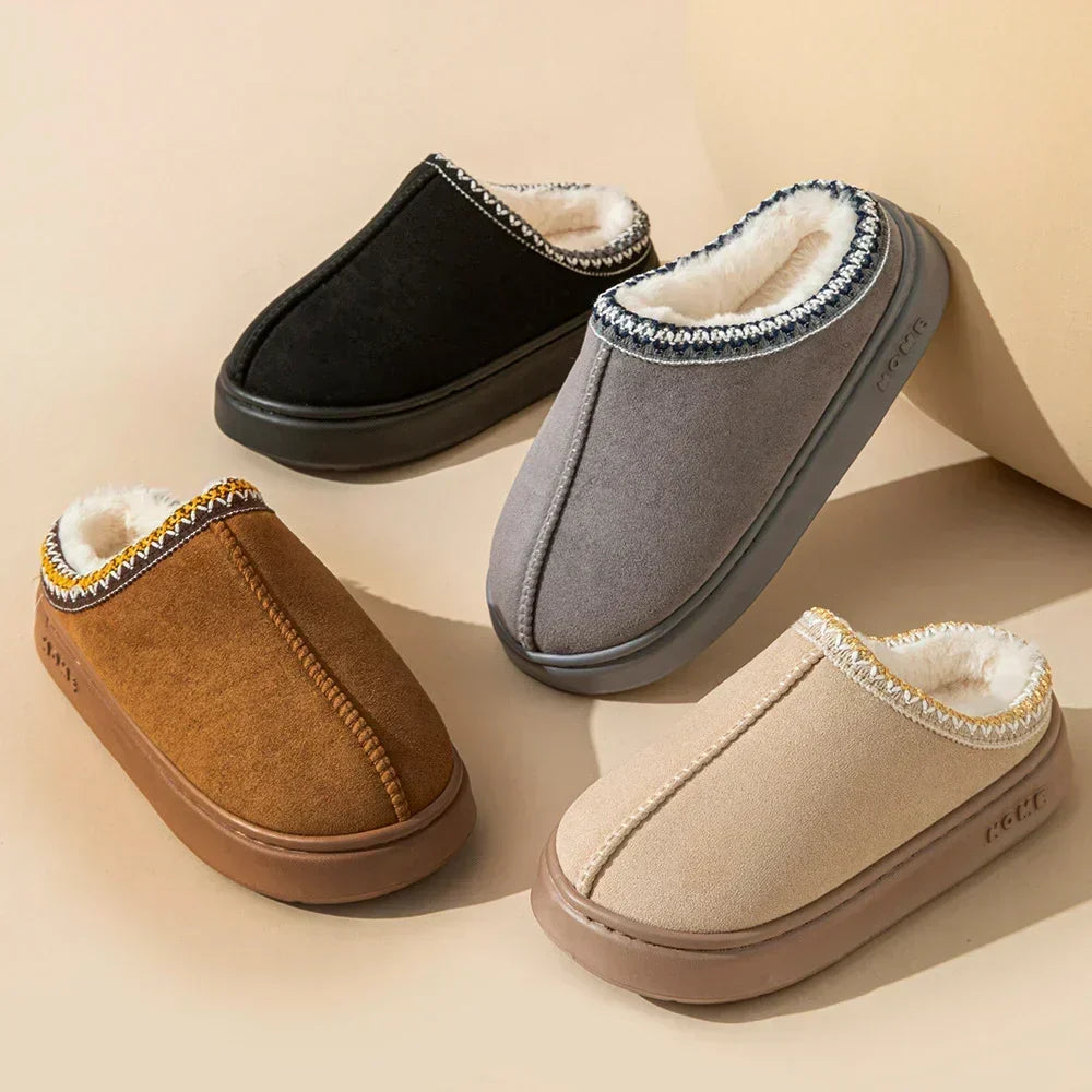 Mocassins plateforme bout rond, vue d'ensemble