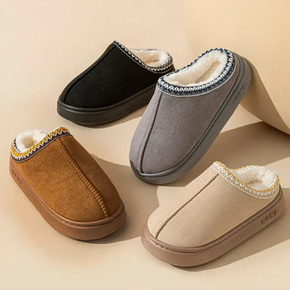 Mocassins plateforme bout rond, vue d'ensemble