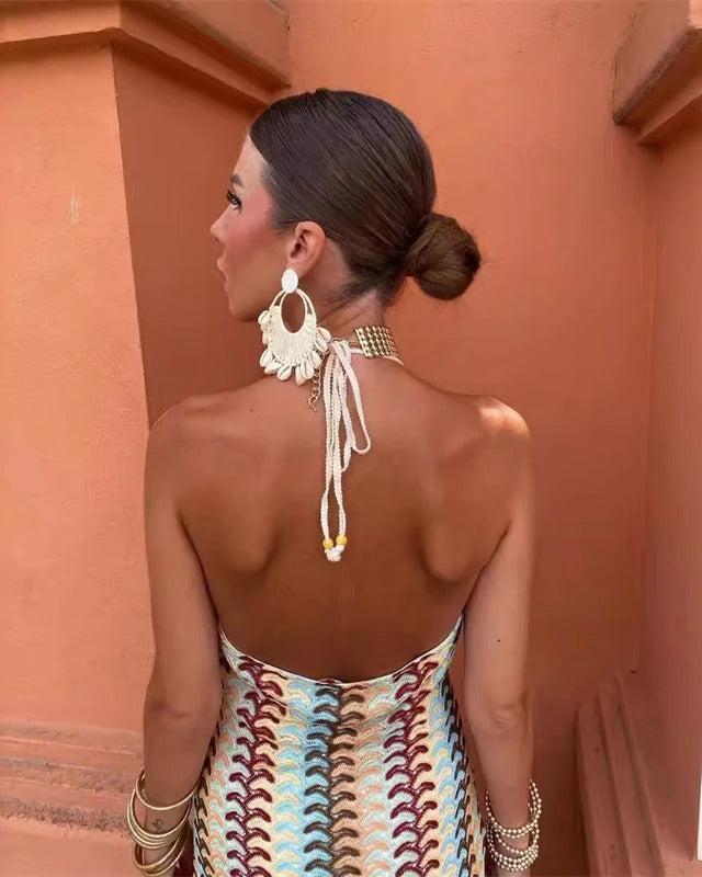 Cunégonde | Robe Tunique Crochet Bohème