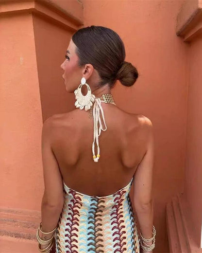 Cunégonde | Robe Tunique Crochet Bohème
