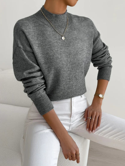 Marguerine | Pull Col Roulé Maille Douce