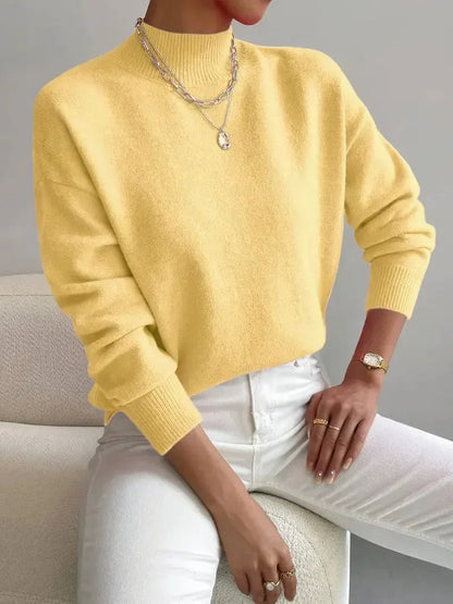 Marguerine | Pull Col Roulé Maille Douce