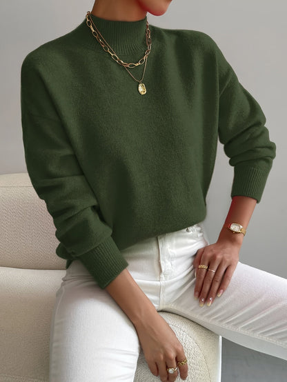 Marguerine | Pull Col Roulé Maille Douce