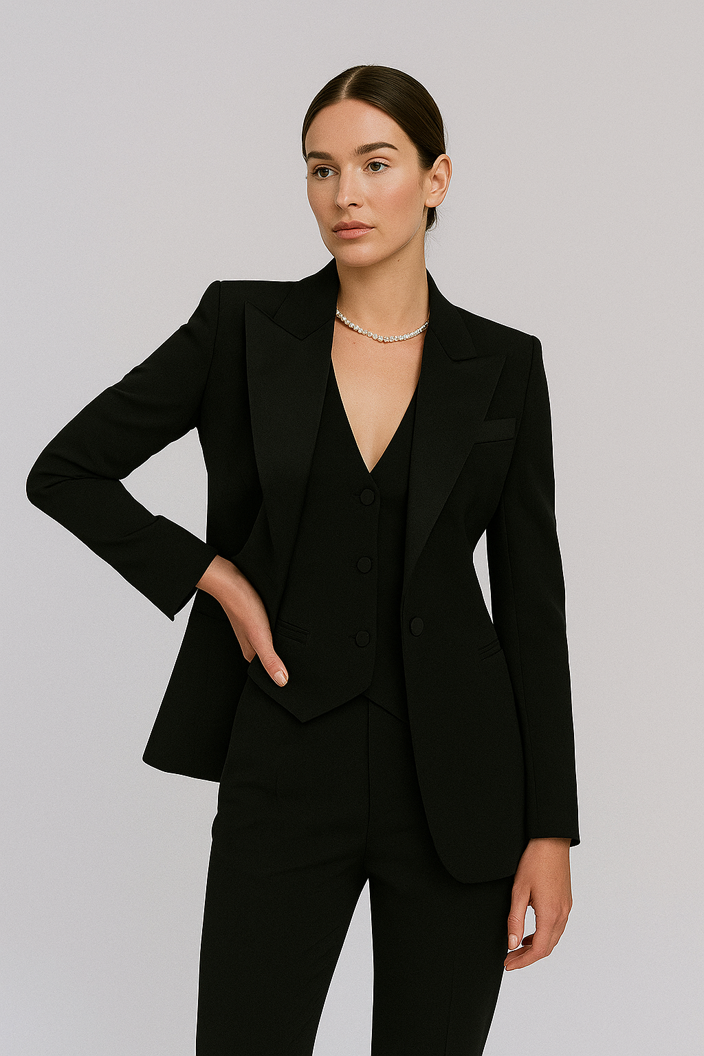 Tailleur femme trois pièces dissociables