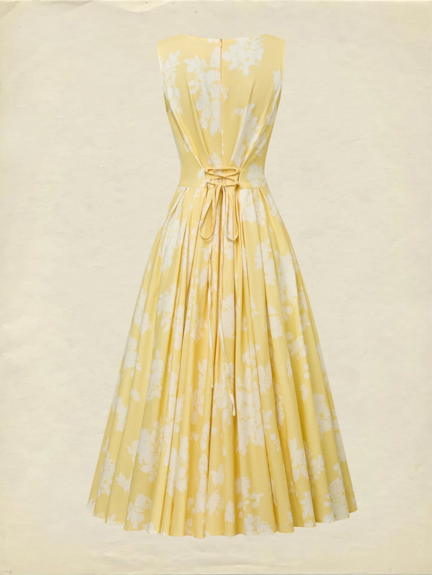 Clarine | Robe Midi Fleurie Épaules Dénudées