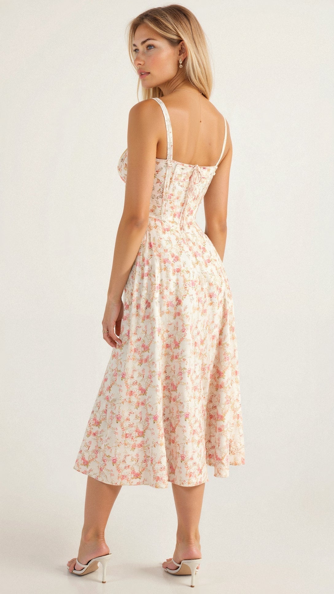 Célestine | Robe Longue Bustier Fendue pour Mariage Invitée