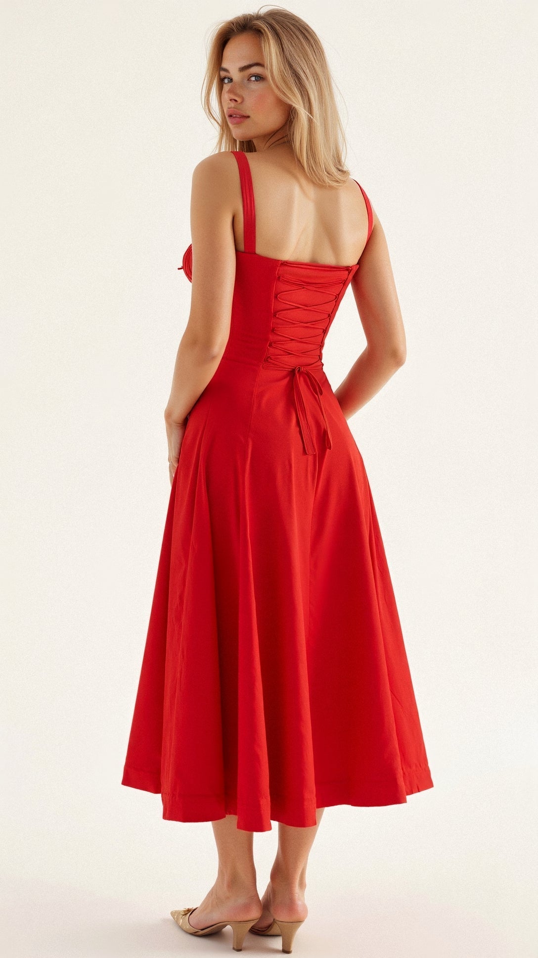 Célestine | Robe Longue Bustier Fendue pour Mariage Invitée