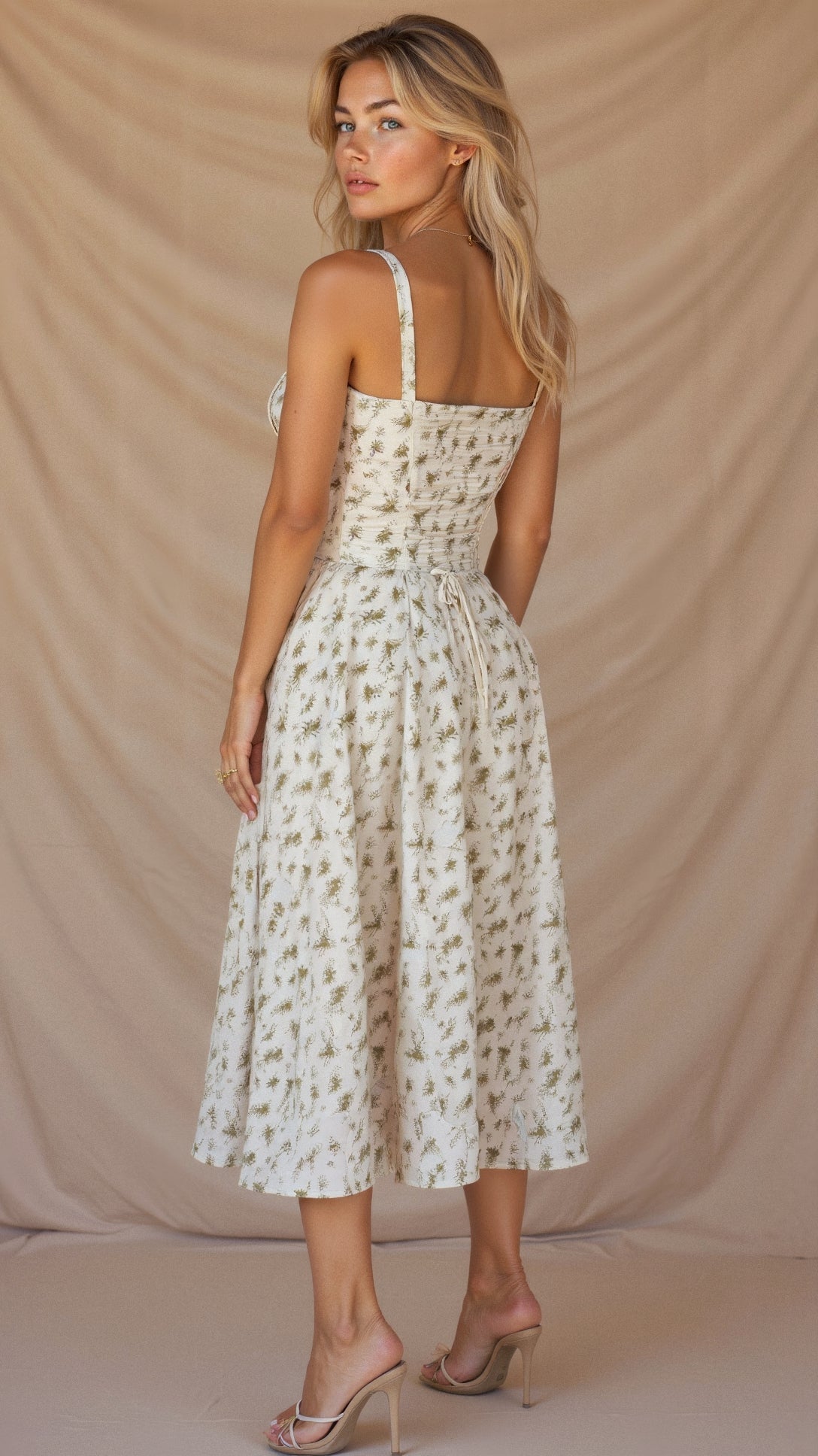 Célestine | Robe Longue Bustier Fendue pour Mariage Invitée