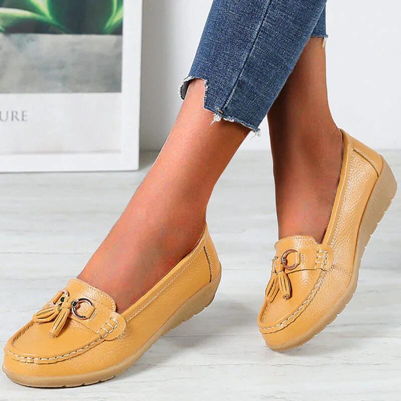Anja | Mocassins Classiques Souples pour Femme