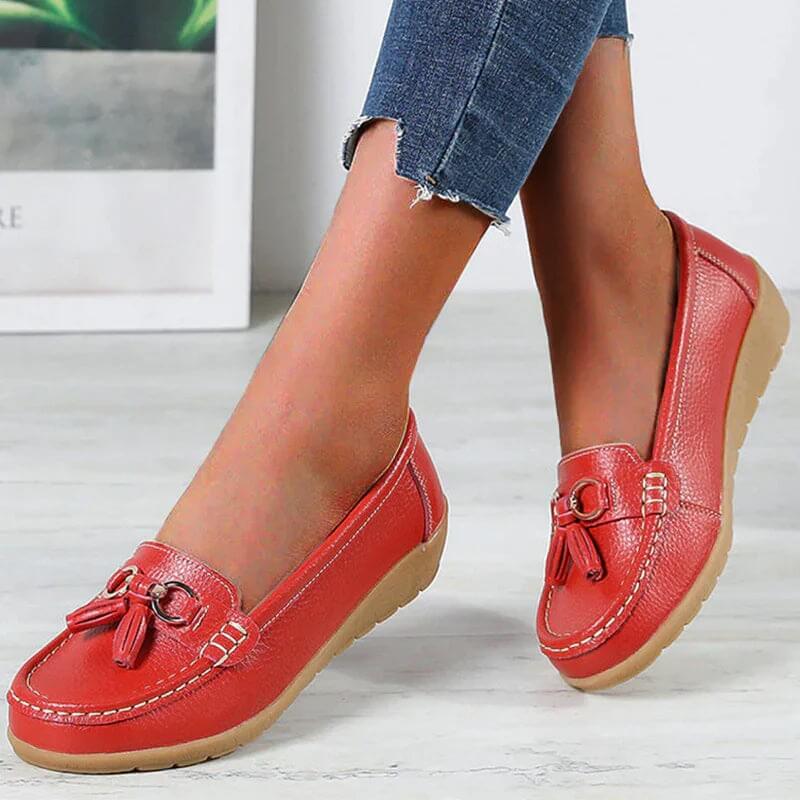 Anja | Mocassins Classiques Souples pour Femme