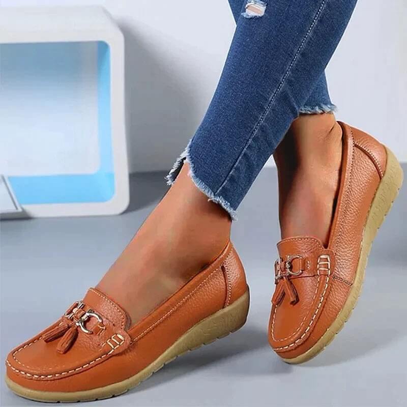Anja | Mocassins Classiques Souples pour Femme