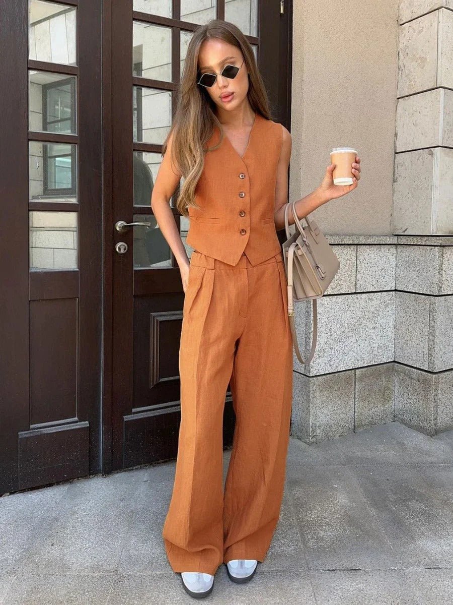 Évelisse | Ensemble Gilet et Pantalon