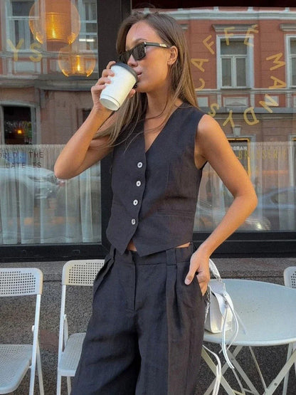 Évelisse | Ensemble Gilet et Pantalon