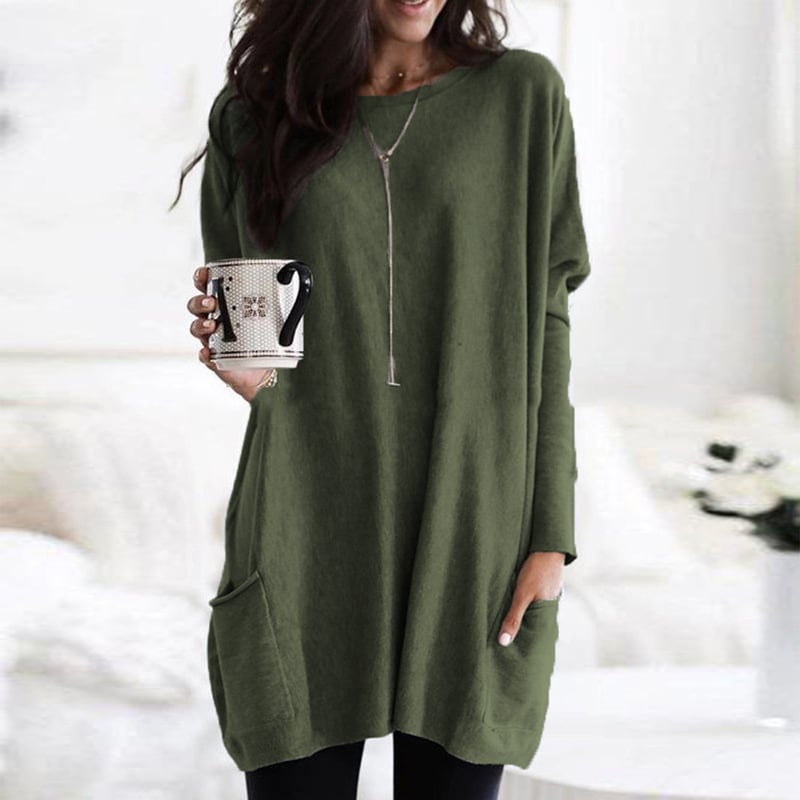 Brunelle | Robe Pull Col Rond Coupe Oversize