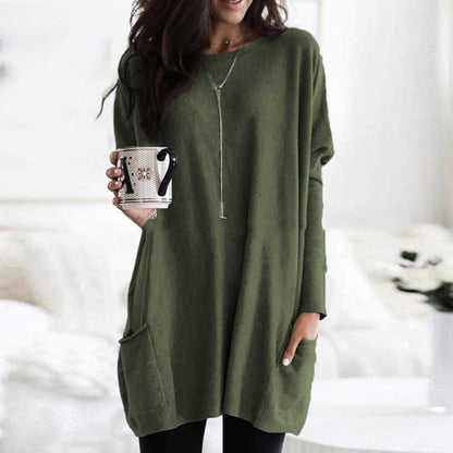 Brunelle | Robe Pull Col Rond Coupe Oversize