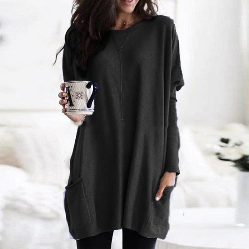 Brunelle | Robe Pull Col Rond Coupe Oversize