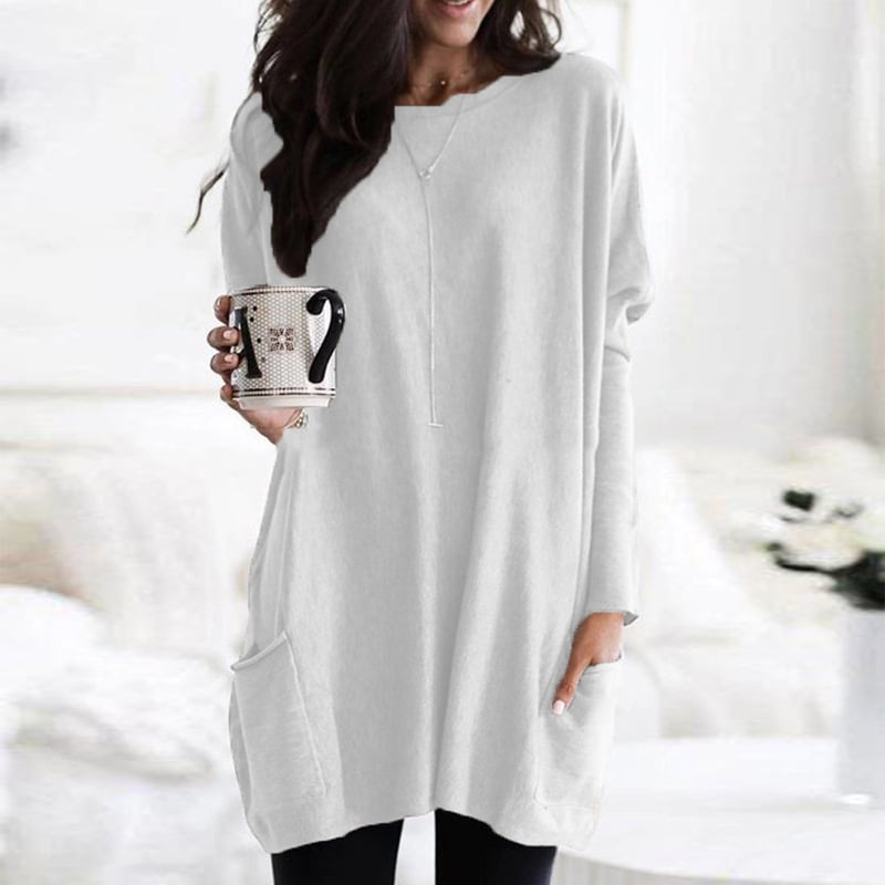 Brunelle | Robe Pull Col Rond Coupe Oversize