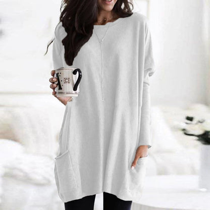 Brunelle | Robe Pull Col Rond Coupe Oversize