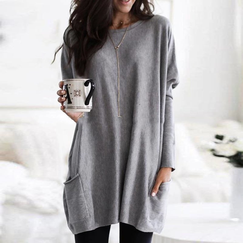 Brunelle | Robe Pull Col Rond Coupe Oversize