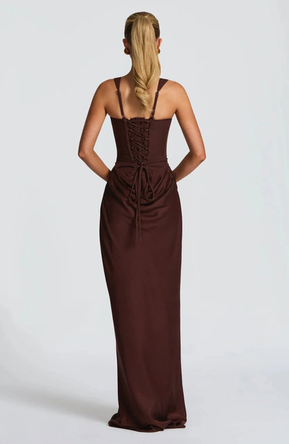 Marlène | Robe Longue Moulante Dos Nu