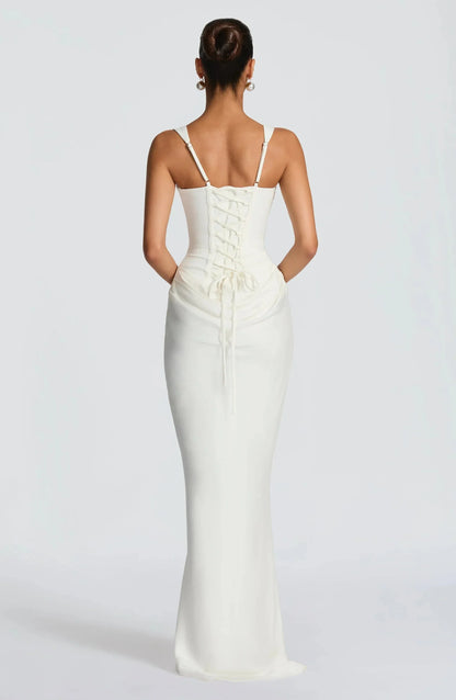Marlène | Robe Longue Moulante Dos Nu