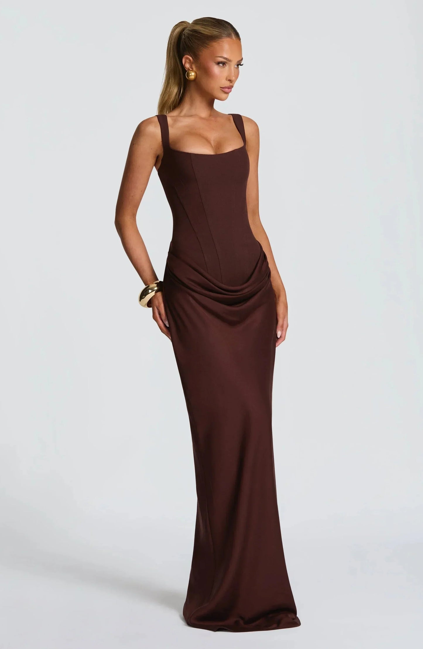 Marlène | Robe Longue Moulante Dos Nu
