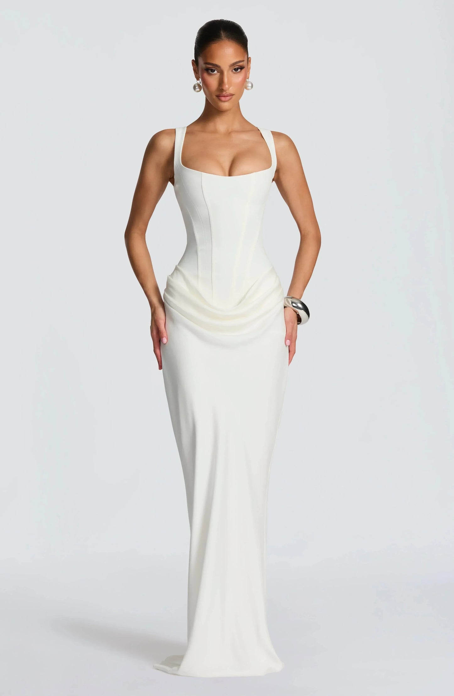 Marlène | Robe Longue Moulante Dos Nu
